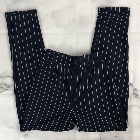 🌼LAST CHANCE Pinstripe Crop Ankle Dress Pants - Picture 5 of 7